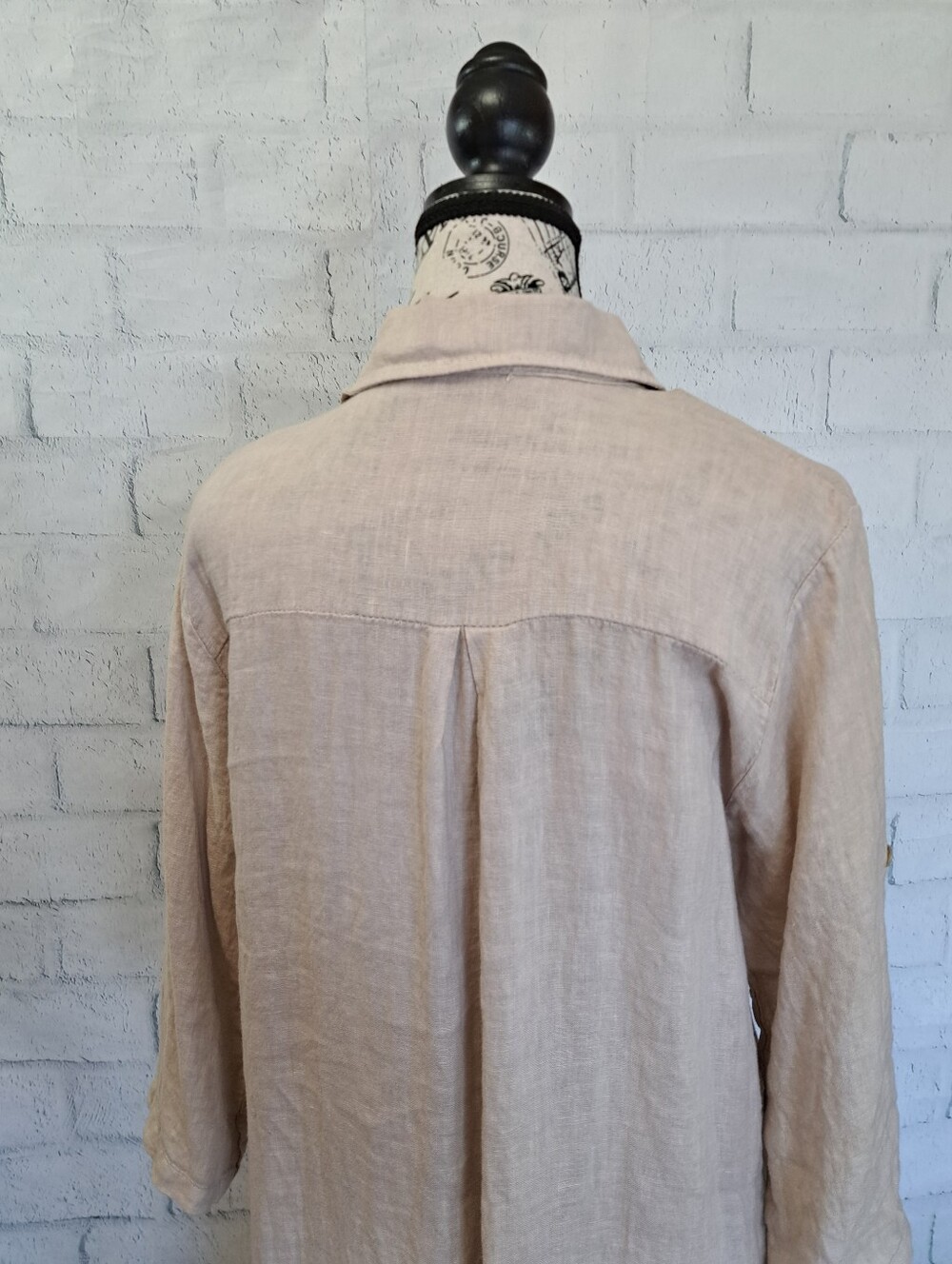 Italian Linen Dress - Picture 6 of 9
